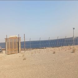آغاز عملیات احداث ۲ نیروگاه خورشیدی ۹۵ مگاواتی در شهرک صنعتی شمس آباد